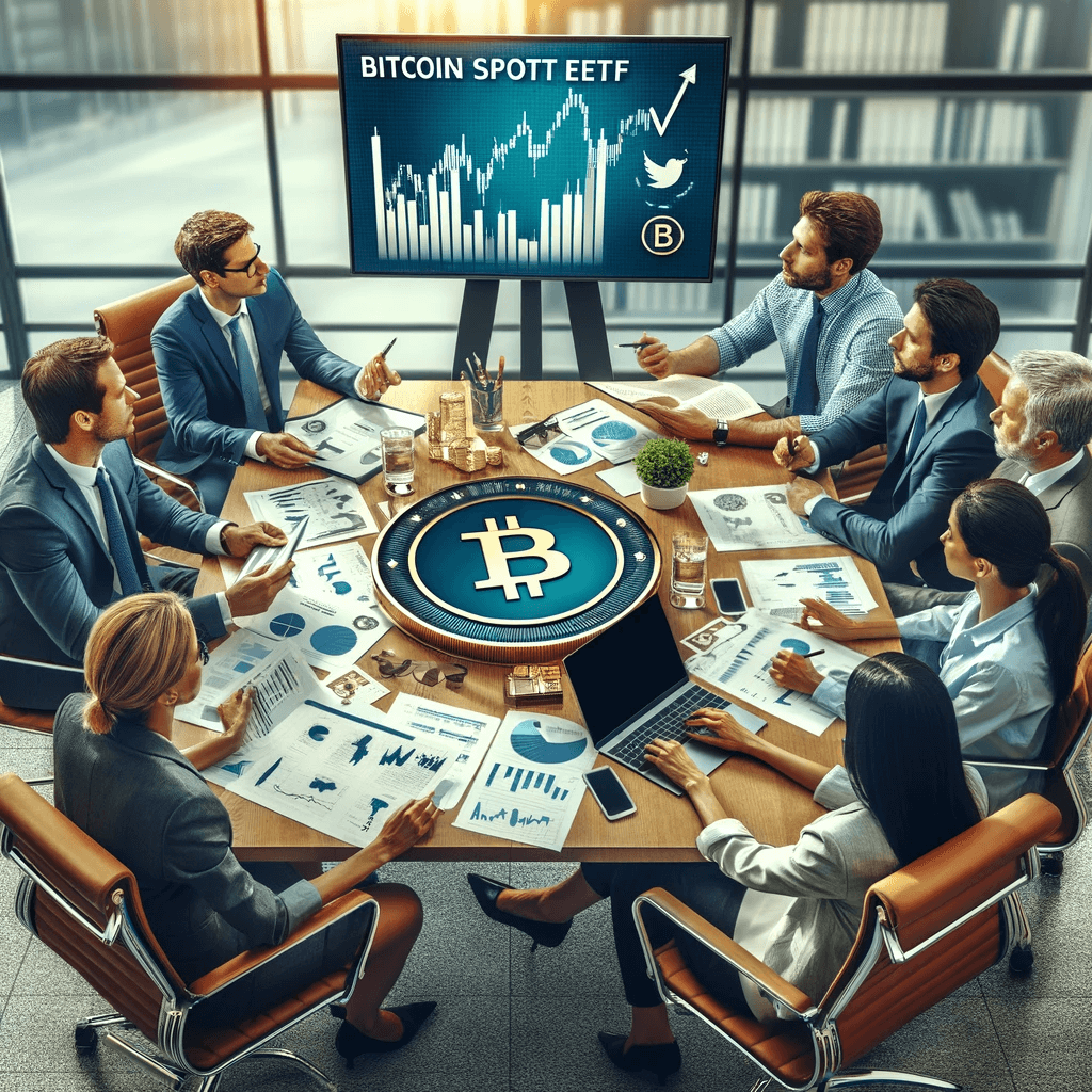 비트코인 현물 etf 비교 하는 사람들