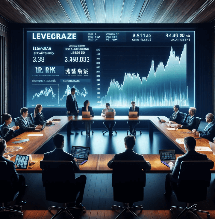주식 레버리지 ETF 투자 화면