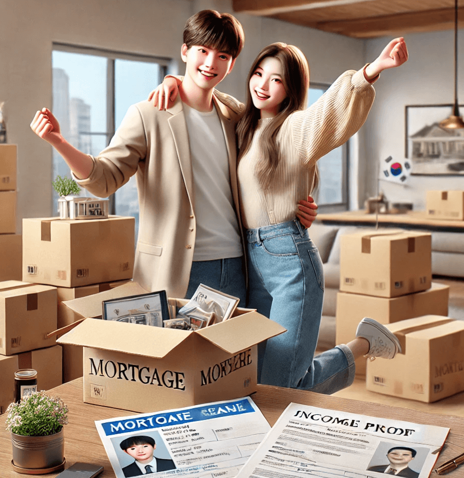 신혼부부 생애 첫 주택대출 부부
