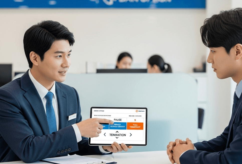 청년도약계좌해지 및 일시납입 