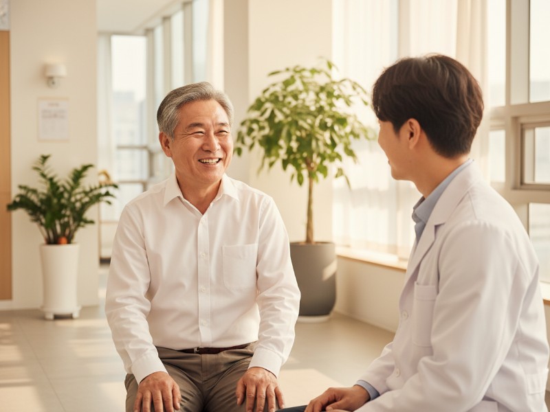 의료급여 부양비 폐지 미소짓는 사람들