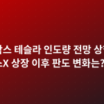 골드만삭스 테슬라 인도량 전망 상향, 스페이스X 상장 이후 판도 변화는?