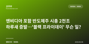 엔비디아 포함 반도체주 시총 2천조 하루새 증발…'블랙 프라이데이' 무슨 일?
