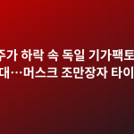 테슬라 주가 하락 속 독일 기가팩토리 생산 20% 확대…머스크 조만장자 타이틀도 반납