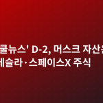 테슬라 '쿨뉴스' D-2, 머스크 자산은 대부분 테슬라·스페이스X 주식